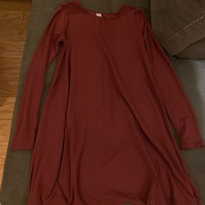 Old navy women’s long sleeve tshirt dress